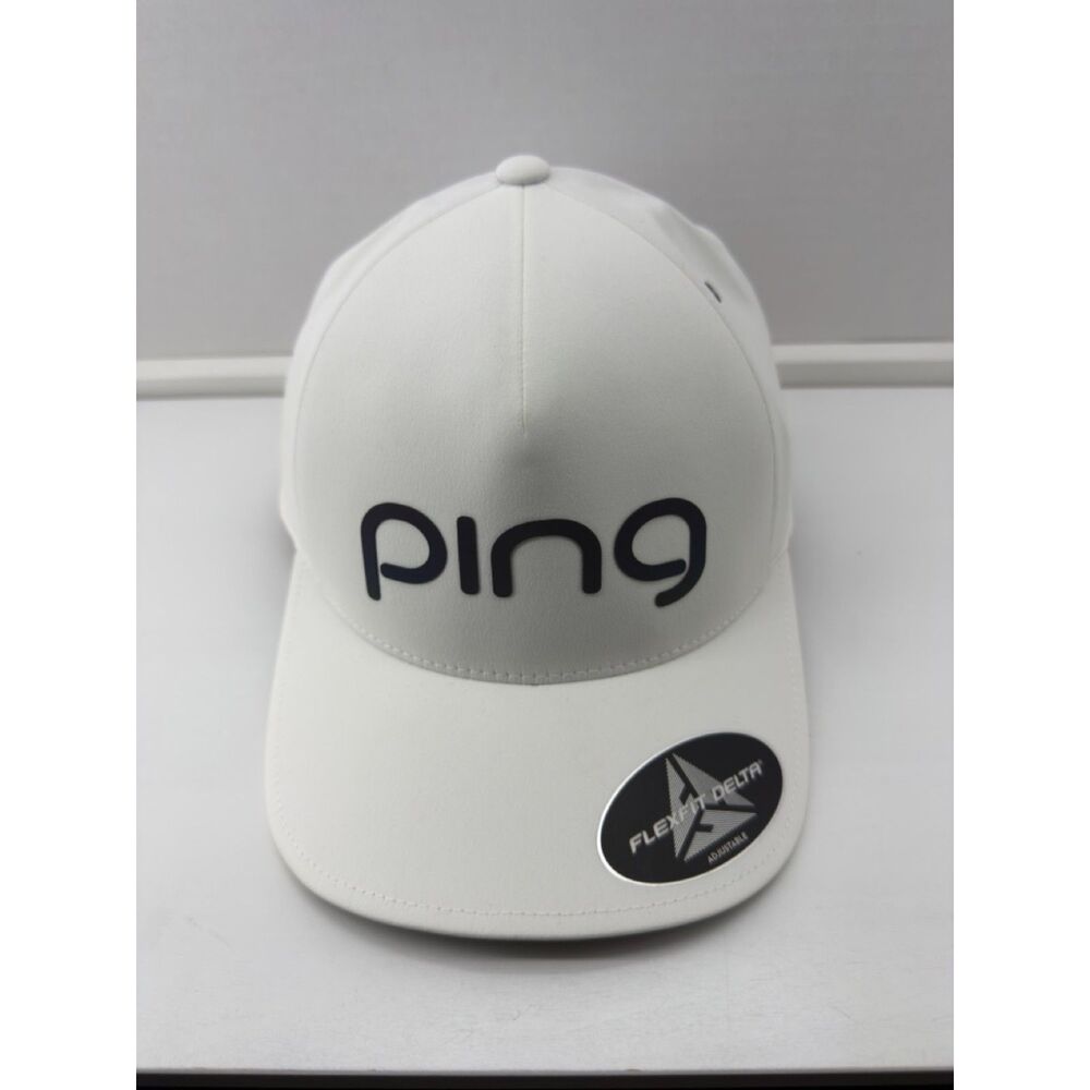 PING Men's or Women's Performance Golf Hat - Color: White